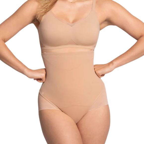 Honeylove Brief Womens XL Neutral Superpower High Rise Compression Shapewear NWT - Picture 1 of 12